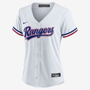Nike MLB Texas rangers women’s baseball jersey